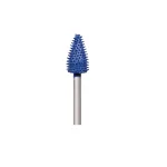 Foredom Typhoon 5/16 in. x 1/2 in. Cylinder Head Tungsten Carbide Wood Carving Bur, 1/8 in. Shank thumbnail 1