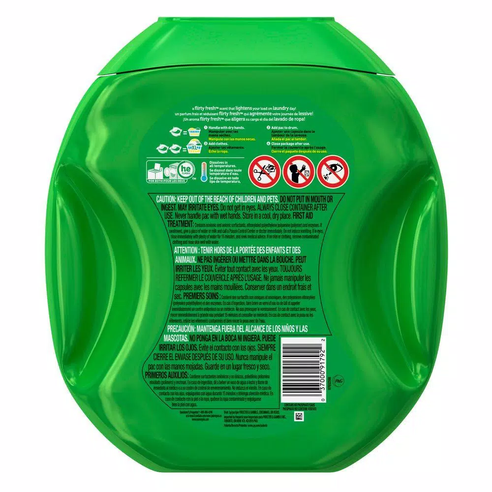 Gain Flings Original Scent Laundry Detergent Pods, 81 Count (2-Pack)