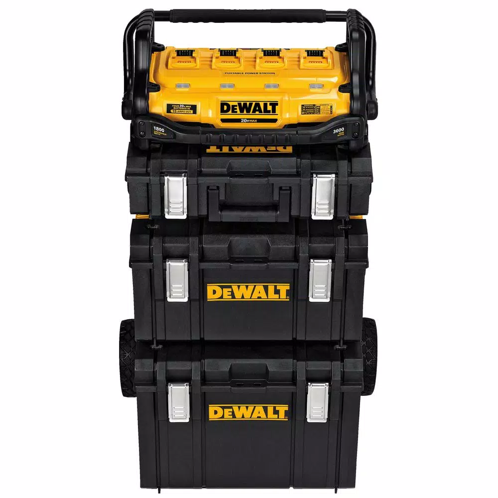 DEWALT DCB1800B 1800W Portable Power Station and 4-Port Battery Charger
