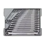 GEARWRENCH GearBox 17-Piece Metric Ratcheting Wrench Set, Double Box End Alloy Steel thumbnail 1