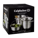 Calphalon Contemporary 8 Qt. Stainless Steel Multi-Pot with Glass Lid and Accessories thumbnail 5