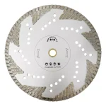 GRIP TIGHT TOOLS 10 in. Premium Deep Turbo Cut Diamond Saw Blade for Granite, Marble, Concrete & Masonry (10-Pack) thumbnail 3