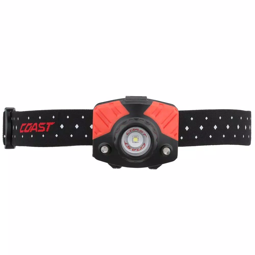 Coast FL65 400 Lumen Dual Color LED Headlamp with Red Light Mode