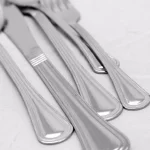 Gibson Home South Bay 65-Piece Stainless Steel Flatware Set with Wire Caddy, Service for 8 thumbnail 2
