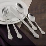 Utica Cutlery Co. Utica Cutlery Company Illustra 20-Piece 18/10 Stainless Steel Flatware Set thumbnail 1
