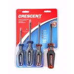 Crescent 4-Piece Phillips and Slotted Co-Molded Diamond Tip Screwdriver Set thumbnail 3