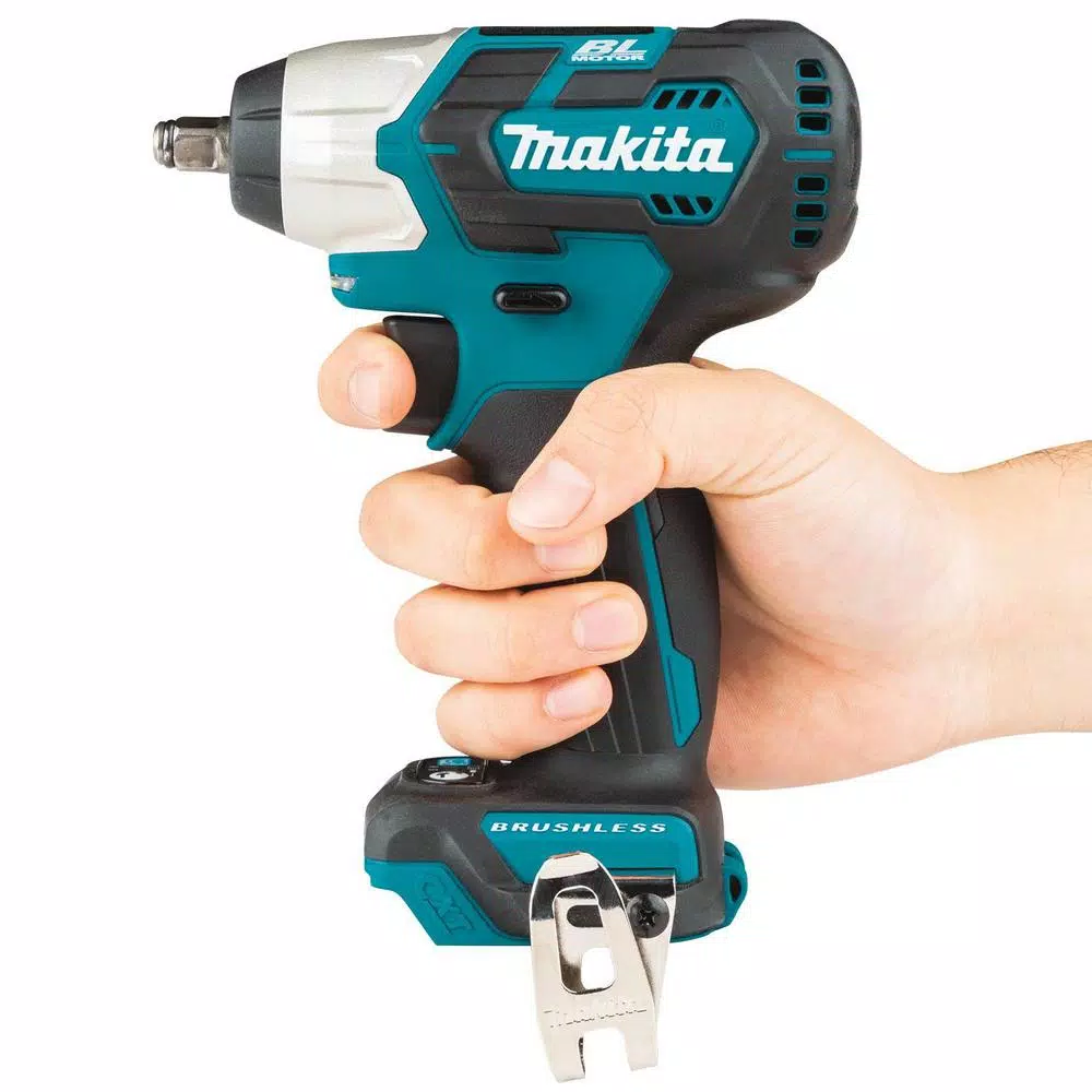 Makita 12V MAX CXT Brushless 3/8 in. Square Drive Cordless Impact Wrench, Tool Only