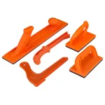 POWERTEC 5-Piece Plastic Safety Push Block and Push Stick Set thumbnail 1