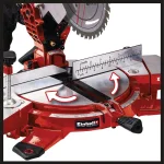 Einhell PXC 18V Cordless 8.5 in. Compound Single-Bevel Miter Saw Kit with 3.0 Ah Battery and Fast Charger thumbnail 3