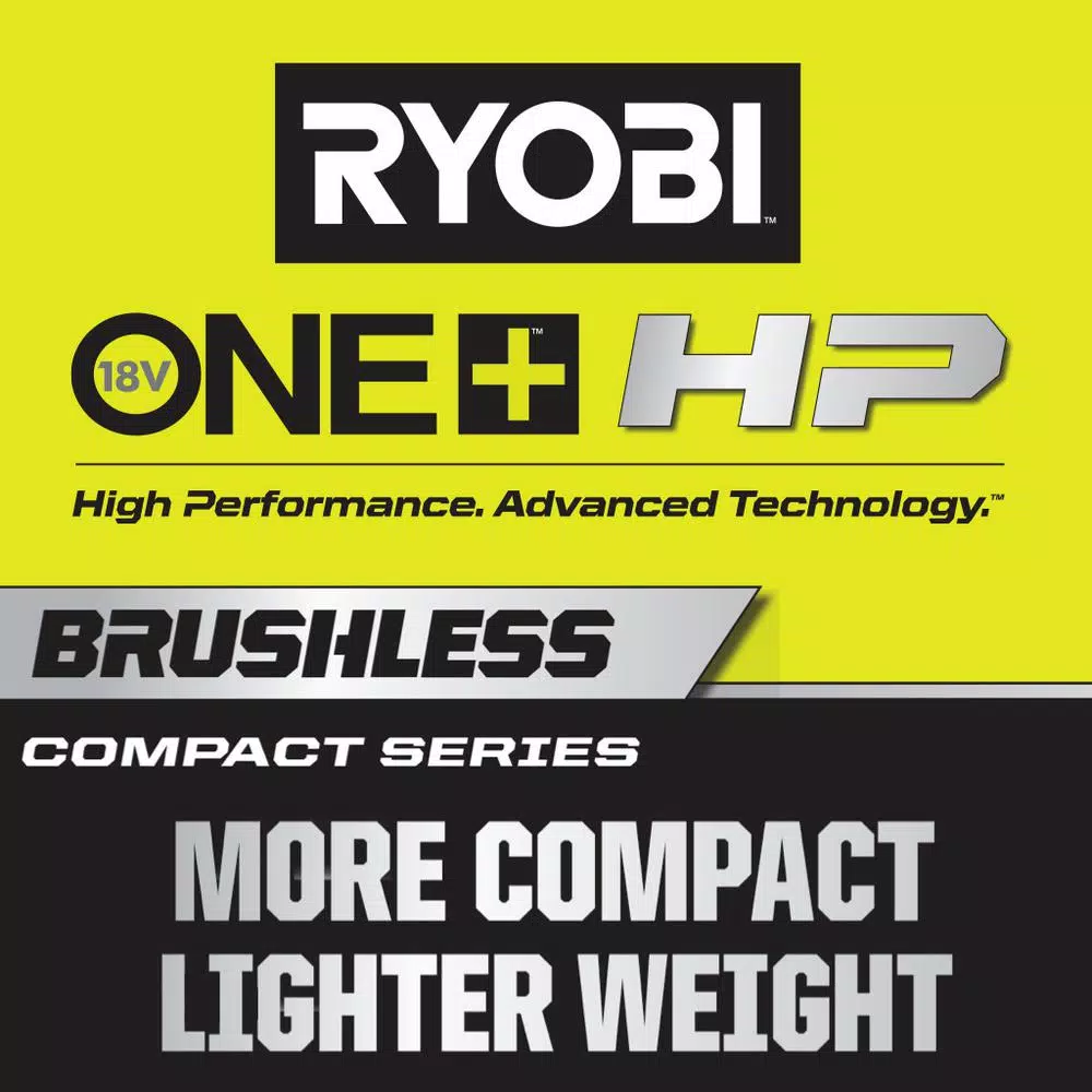 RYOBI ONE+ HP 18V Brushless Compact 2-Tool Combo Kit: One-Handed Reciprocating Saw & Cut-Off Tool