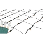Northlight 150-Light White Mini Christmas Net Lights, 4 ft. x 6 ft., Green Wire thumbnail 1