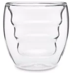 Ozeri Curva Artisan Series 8 oz. Double Wall Borosilicate Glass Tumblers, Set of 4 thumbnail 3