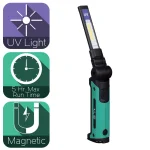 Advanced Lighting Systems ALS 200 Lumens LED Rechargeable Ultra-Thin Foldable Work Light with UV Inspection Mode thumbnail 1