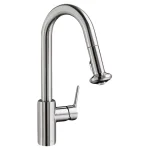 American Standard Memphis Single-Handle Pull-Down Kitchen Faucet, Stainless Steel, 1.8 GPM thumbnail 1