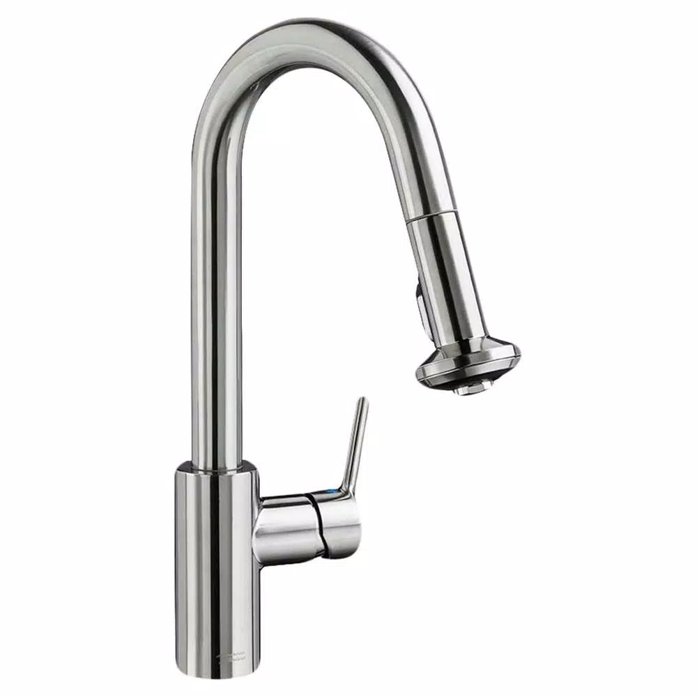 American Standard Memphis Single-Handle Pull-Down Kitchen Faucet, Stainless Steel, 1.8 GPM
