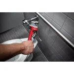 Milwaukee 12 in. Smooth Jaw Pipe Wrench, 2-5/8 in. Capacity thumbnail 4