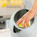 Ovente 1.7L Electric Kettle, White Stainless Steel BPA-Free Water Boiler with Auto Shut-Off thumbnail 8