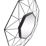 StyleWell Modern Octagonal Black Metal Frame Accent Mirror, 25.2 in. thumbnail 6