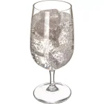 Carlisle Alibi 15 oz. Polycarbonate Water Goblet Glass, Clear (Set of 24) thumbnail 2