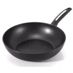 KOCH SYSTEME CS CS KOCHSYSTEME Munster 11 in. Black Forged Aluminum Nonstick Wok thumbnail 1