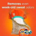 Tide PODS Plus Febreze Sport Odor Defense Laundry Detergent Pods, Active Fresh, 15-Count, 6-Pack thumbnail 7