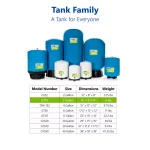 Express Water tankRO 3 Gallon Reverse Osmosis Water Filtration Expansion Storage Pressure Tank thumbnail 6