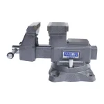 Wilton 4550R Reversible Bench Vise, 5.5 in. Jaw Width with 360° Swivel Base thumbnail 8