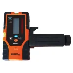 Johnson Red Beam Rotary Laser Detector with Dual LCD Displays and Grade Rod Clamp thumbnail 1