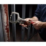 Milwaukee 11 in. Torque Lock Locking C-Clamp with Regular Jaws thumbnail 5