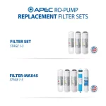 APEC Water Systems APEC Ultimate Electric Pumped Reverse Osmosis Water Filtration System, 50 GPD, Low Pressure 0-30 PSI, 5-Stage thumbnail 9