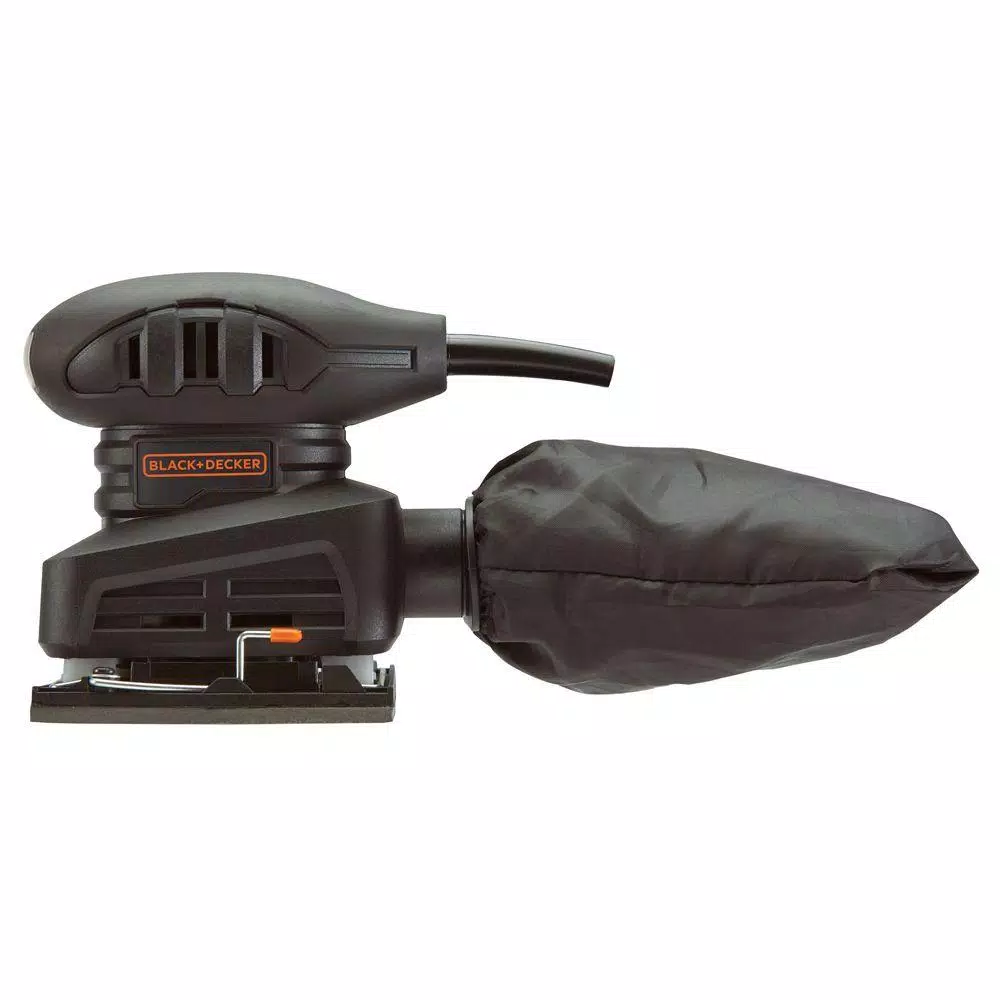 BLACK+DECKER BDEQS15C 1/4 Sheet Corded Finishing Sander, 1.5 Amp