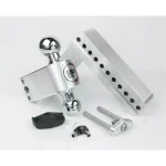 Weigh Safe Weigh-Safe 180 Hitch Chrome Tow Ball Edition Adjustable Ball Mount thumbnail 2