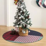 Country Living Knox Plaid 48 in. Quilted Microfiber Tree Skirt thumbnail 12