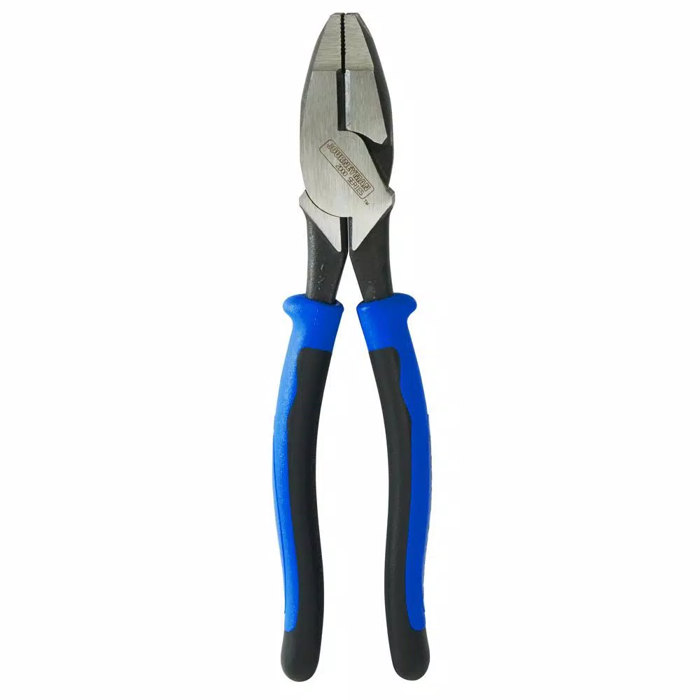 Klein Tools 9 in. Journeyman High-Leverage Side-Cutting Pliers for Fish Tape Pulling