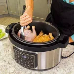 Boyel Living Geek Chef 8 Qt. Stainless Steel 12-in-1 Programmable Electric Pressure Cooker with Oval Non-Stick Pot thumbnail 8