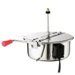 Great Northern Great Norther Foundation 6 oz. Black Countertop Popcorn Machine with 820W Motor thumbnail 4