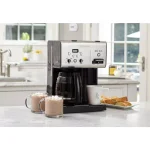 Cuisinart 10-Cup Black Stainless Steel Coffee Maker with Independent Hot Water System thumbnail 2