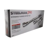 STEELMAN PRO 96753 3-Piece Extendable Flex-Head Ratchet Set, 1/4 in., 3/8 in., and 1/2 in. Drive thumbnail 7