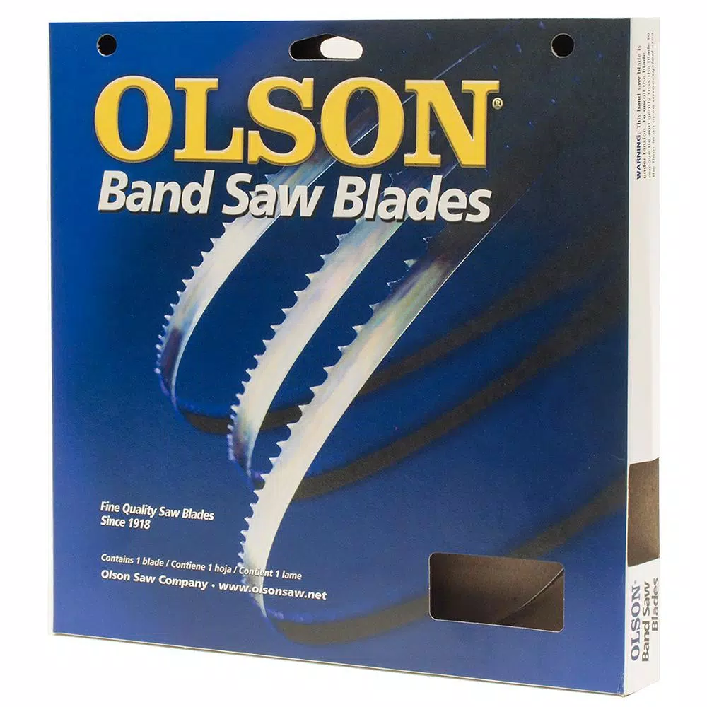 Olson Saw 80 in. High Carbon Steel Band Saw Blade, 1/4 in. Width, 6 TPI