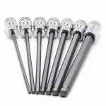 Husky 3/8 in. Drive SAE Long Ball Hex Bit Socket Set, 7-Piece thumbnail 3
