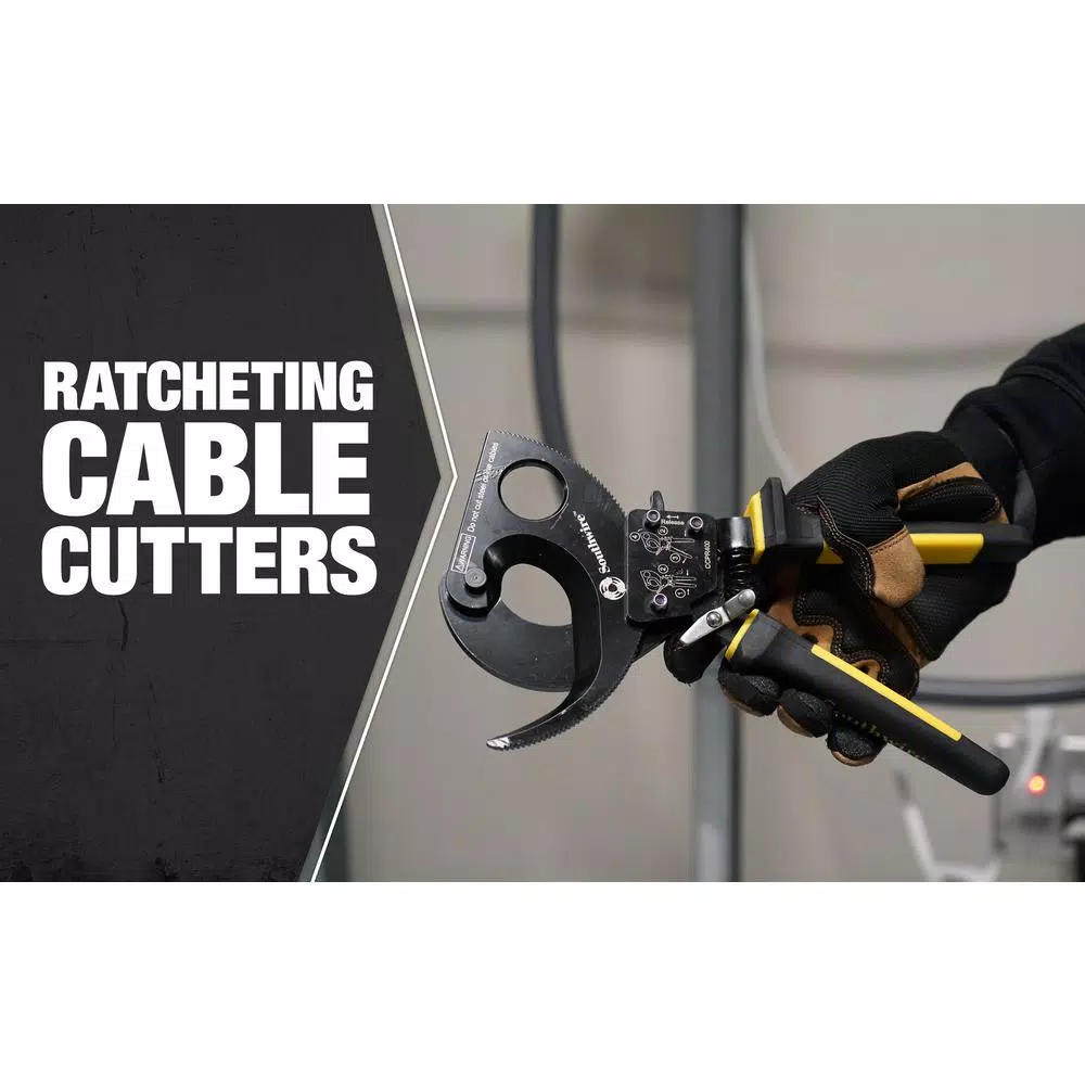 Southwire CCPR400 Heavy-Duty Compact Ratcheting Cable Cutters