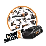 Worx 20V Power Share 3-3/8 in. Compact Cordless Circular Saw (Tool Only) thumbnail 2