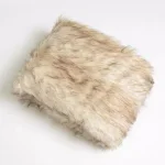 Best Home Fashion Champagne Fox Faux Fur Throw Blanket, 58 in. x 84 in. thumbnail 1