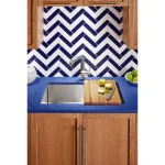 KOHLER Vault and Strive Premium Hardwood Cutting Board - Edge Grain Wood Prep Station thumbnail 4