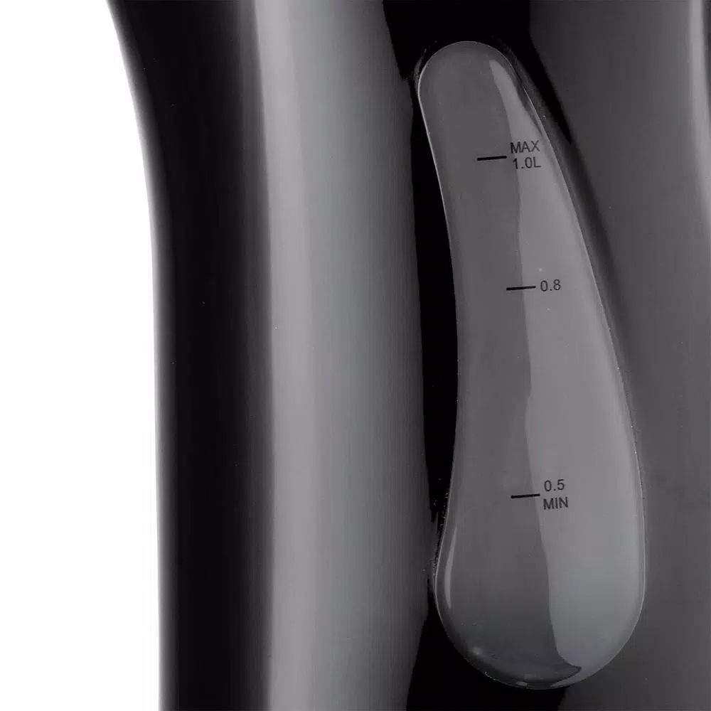Brentwood Appliances 1-Liter Cordless Electric Kettle, 900W, BPA-Free, Black