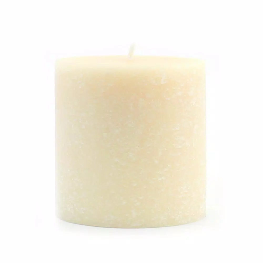 ROOT CANDLES A.I. Root Timberline Buttercream Pillar Candle, 3 in. x 3 in.