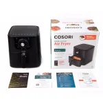 Cosori 5.8 QT Air Fryer with Bonus Skewer Rack Set, 1700W Rapid Air Circulation, Black thumbnail 4
