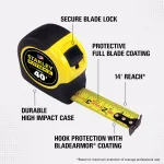 Stanley FATMAX 40 ft. x 1.25 in. Tape Measure, High Impact Case thumbnail 2