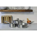Frigidaire ReadyCook 5-Piece Stainless Steel Cookware Set thumbnail 6