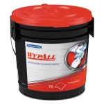 WYPALL Waterless Industrial Cleaning Wipes, Alcohol-Free Citrus, 75-Count thumbnail 2